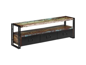 vidaXL Tv-meubel 120x30x40 cm massief gerecycled hout