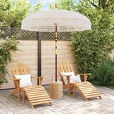 vidaXL Macramé Parasol 190 x 190 x 260 cm