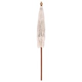 vidaXL Macramé Parasol 190 x 190 x 260 cm