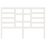 Hoofdbord Grenenhout Wit 166x4x104 cm - 40% Korting