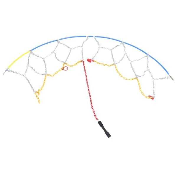 vidaXL Sneeuwkettingen 2 st 9 mm KN80 - 33% Korting