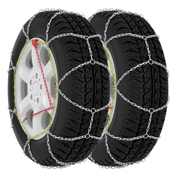 vidaXL Sneeuwkettingen 2 st 9 mm KN80 - 33% Korting