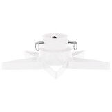 Kerstboomstandaard Wit Metaal 47x47x13,5cm - 28% Korting
