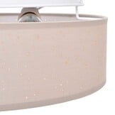 Plafonnière Taupe Stof 38 cm - 62% Korting