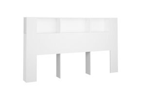 vidaXL Hoofdbordkast Wit 180x18,5x104,5 cm - 36% Korting!