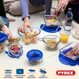 Pyrex Voedselcontainer van Glas, Transparant - 42% Korting