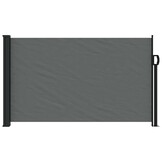 vidaXL Windscherm uittrekbaar 117x300 cm antracietkleurig