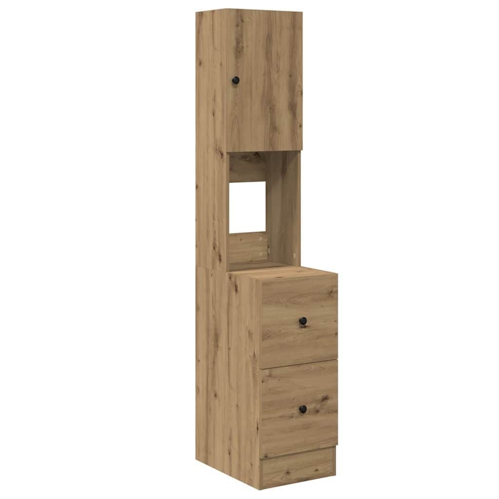 vidaXL Keukenbuffet Artisan Eiken 32 x 50 x 180 cm