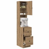 vidaXL Keukenbuffet Artisan Eiken 32 x 50 x 180 cm