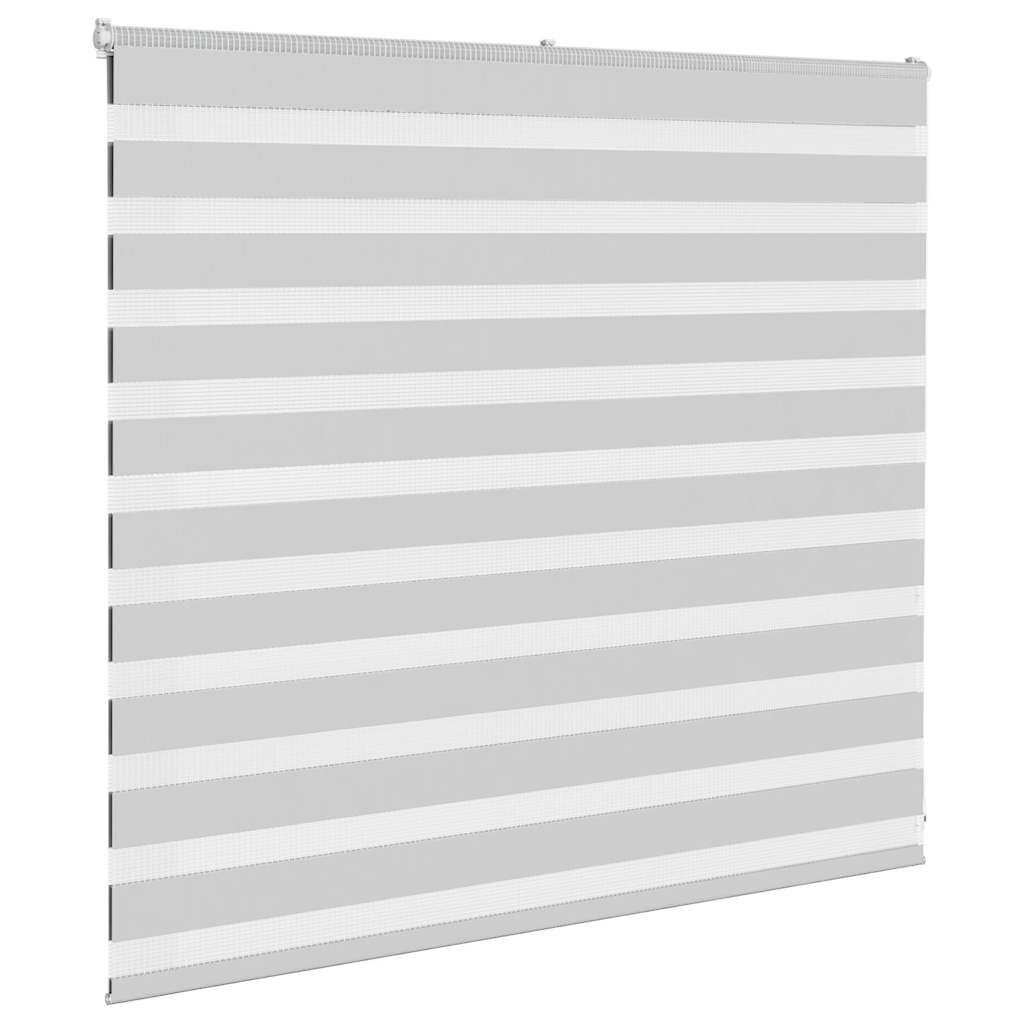 Lichtgrijs Zebra Rolgordijn (155x100 cm) - 67% Korting