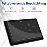 Zwarte PU Lederen Toetsenbord Hoes voor Lenovo Tab M10 3rd Gen 10.1 - 47% Korting