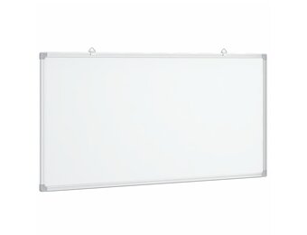 vidaXL Whiteboard magnetisch 100x50x1,7 cm aluminium