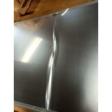 vidaXL Whiteboard magnetisch 100x50x1,7 cm aluminium
