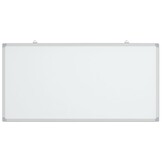 vidaXL Whiteboard magnetisch 100x50x1,7 cm aluminium