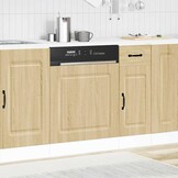 vidaXL Vaatwaspaneel Kalmar 60x1,5x67 cm Bewerkt Hout Sonoma Eiken - 40% Korting