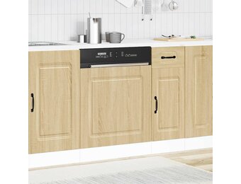 vidaXL Vaatwaspaneel Kalmar 60x1,5x67 cm Bewerkt Hout Sonoma Eiken - 40% Korting