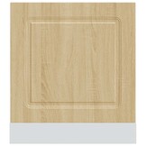 vidaXL Vaatwaspaneel Kalmar 60x1,5x67 cm Bewerkt Hout Sonoma Eiken - 40% Korting