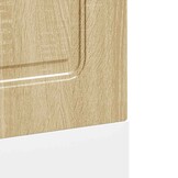 vidaXL Vaatwaspaneel Kalmar 60x1,5x67 cm Bewerkt Hout Sonoma Eiken - 40% Korting