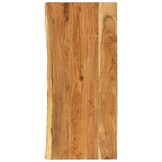 vidaXL Wastafelblad 114x52x2,5 cm massief acaciahout