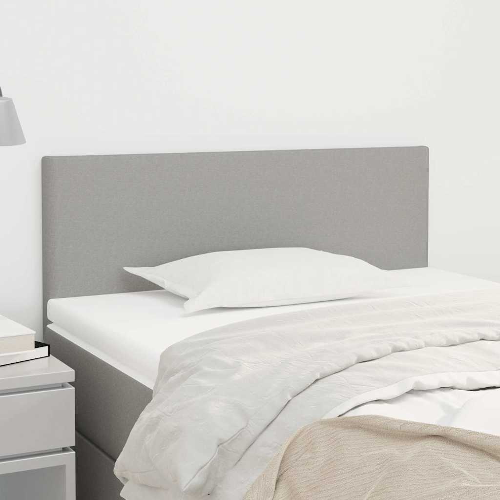Hoofdbord Lichtgrijs Stof 100x5x78/88 cm - 39% Korting