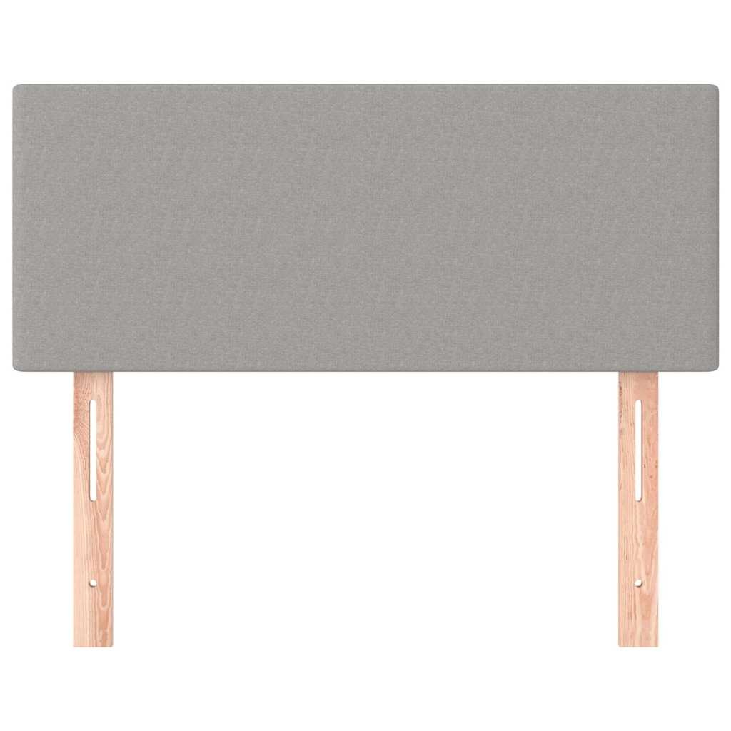 Hoofdbord Lichtgrijs Stof 100x5x78/88 cm - 39% Korting