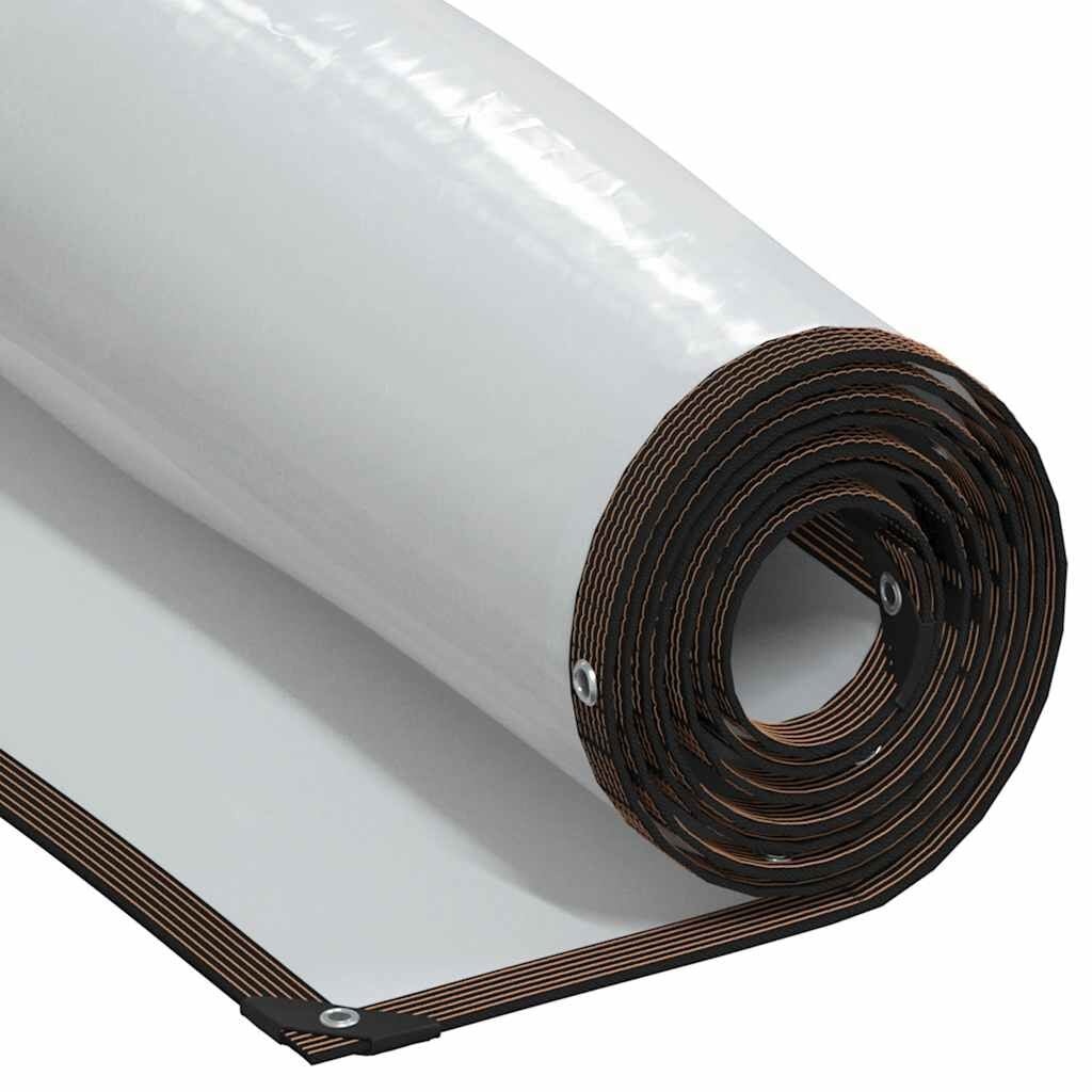 vidaXL Plantenafdekking met zeilringen 1x3 m polyethyleen