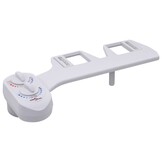 vidaXL Bidetaansluiting voor toiletbril warm/koud water enkel mondstuk