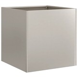 vidaXL Plantenbak roestig 40x40x40 cm weervast staal