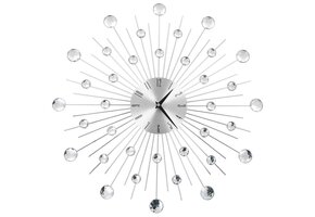 Moderne Wandklok VidaXL - 50 cm - Zilver - 57% Korting