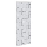 VidaXL Rolgordijn Douche 80x240 cm Vierkant - 69% Korting
