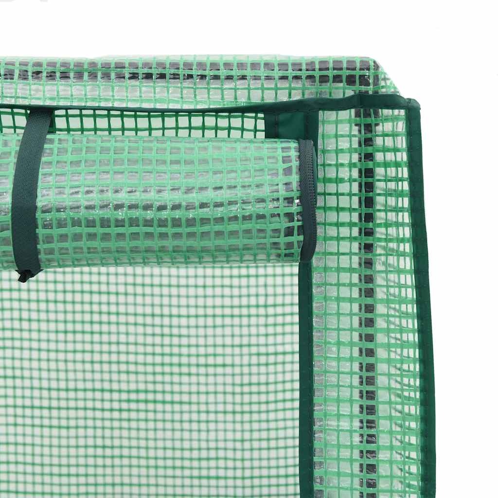 vidaXL Plantenbak verhoogd met kashoes 120x40x138 cm rattanlook