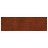vidaXL Plantenbak verhoogd 280x40x80 cm cortenstaal
