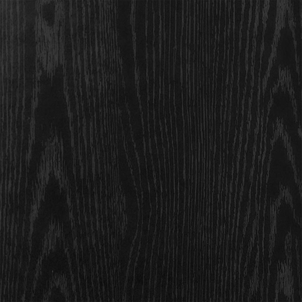 vidaXL Receptiebalie 100x50x103,5 cm bewerkt hout zwart