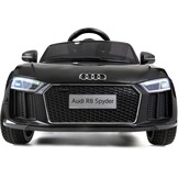Elektrische kinderauto - accu auto - Audi R8 Spyder - zwart