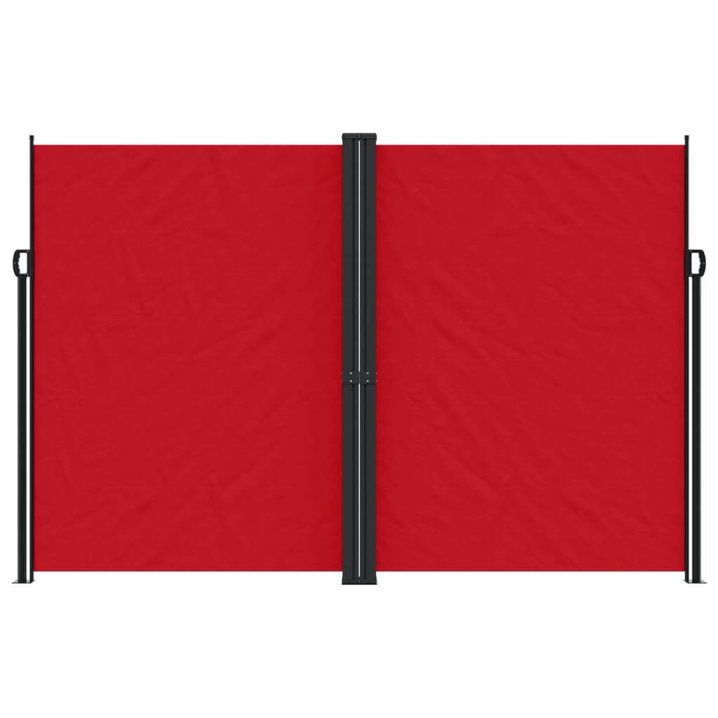 VidaXL Uittrekbaar Windscherm 220x600 cm Rood - 61% Korting!