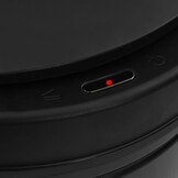vidaXL Prullenbak met automatische sensor 80 L koolstofstaal zwart