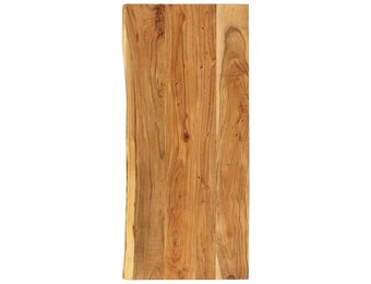 vidaXL Wastafelblad 114x52x2,5 cm massief acaciahout