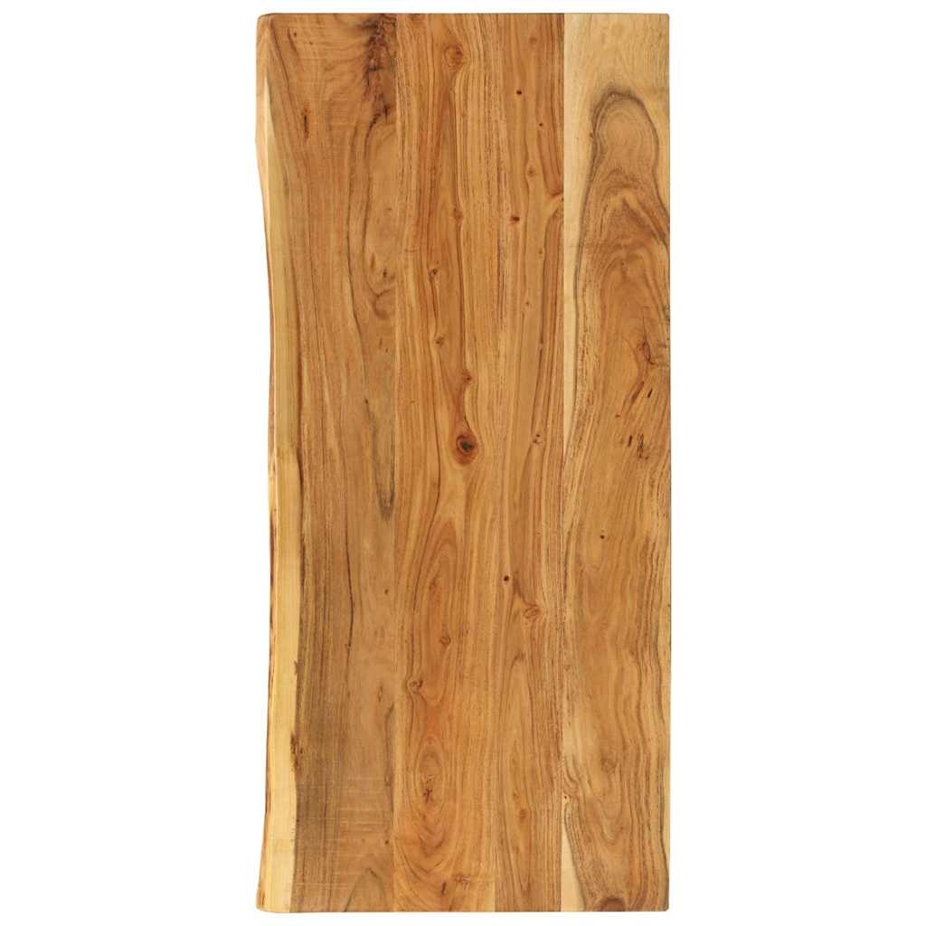 vidaXL Wastafelblad 114x52x2,5 cm massief acaciahout