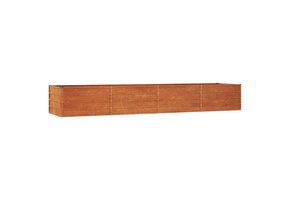 Verhoogde Cortenstaal Plantenbak 320x80x45 cm - 54% Korting