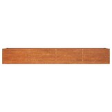 vidaXL Plantenbak verhoogd 320x80x45 cm cortenstaal roestig
