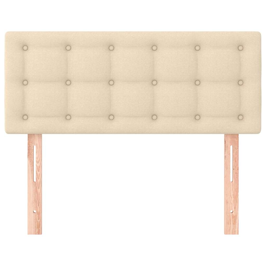 Hoofdbord Crèmekleurig Stof 80x5x78/88 cm - 49% Korting