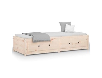 vidaXL Slaapbank zonder matras 80x200 cm massief grenenhout