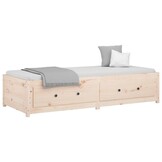 vidaXL Slaapbank zonder matras 80x200 cm massief grenenhout