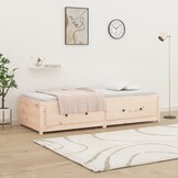 vidaXL Slaapbank zonder matras 80x200 cm massief grenenhout