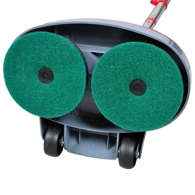 5-in-1 Tweekoppige vloerschrobber & polijstmachine