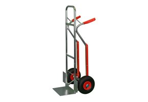 Steekwagen tot 200kg Aluminium met Luchtbanden - 34% Korting