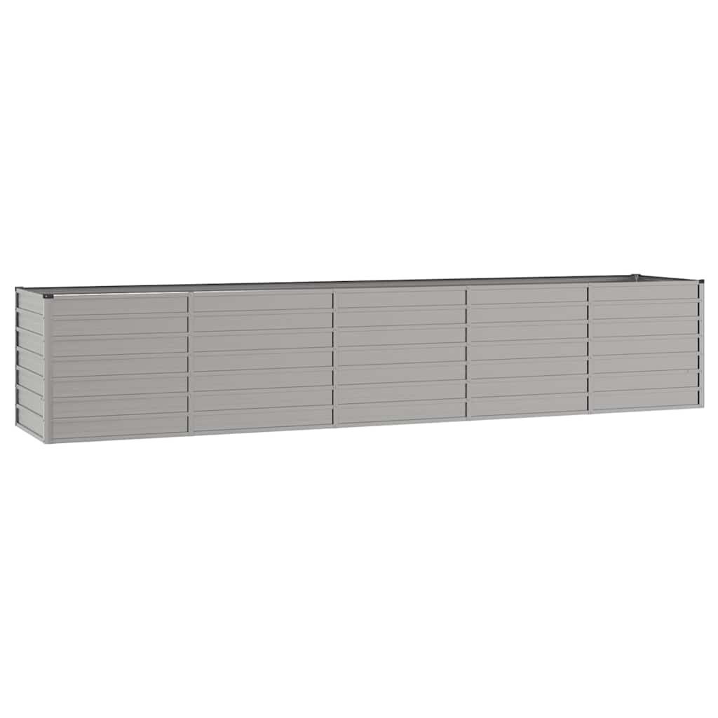 vidaXL Plantenbak verhoogd 400x80x77 cm cortenstaal roestig