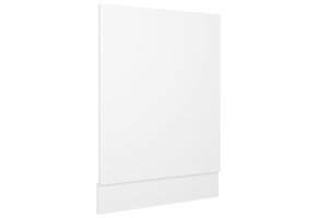 vidaXL Vaatwasserpaneel Lyon: Bewerkt Hout, Wit, 45x3x67 cm - 36% Korting