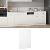 VidaXL Vaatwasserpaneel Lyon 45x3x67 cm Bewerkt Hout Wit - 29% Korting