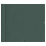 vidaXL Balkon Scherm 90 x 200 cm PU gecoat oxford alu Rechthoekig